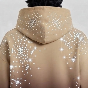 New Arrival Custom Design <b>Rhinestone</b> <b>Hoodies</b> Available All Color And Size High Quality Oversized Heavyweight <b>Rhinestone</b> <b>Hoodies</b> - Product Image 6