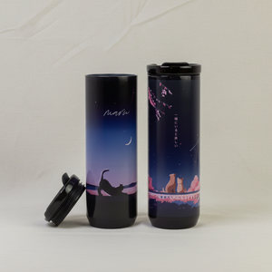 Vaso Térmico Portátil Ligero de 720 ml/24 oz, Aislamiento de 6 Horas para Bebidas Calientes/Frías, Revestimiento Cerámico de Titanio SUS316, Diseño Minimalista Delgado - Product Image 1