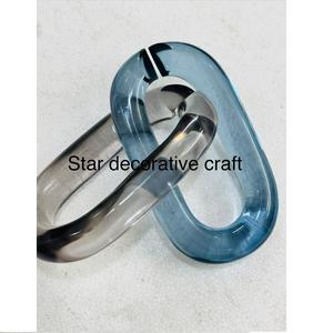 home decoration The Customization <b>resin</b> Chain links very big size and <b>clear</b> colors multi colors <b>resin</b> big links available - Product Image 2