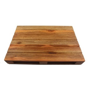 Plateau de service moderne en bois massif, plateau à nourriture, plateau de petit-déjeuner, plateau à thé et café, plateau de service ottoman - Product Image 4