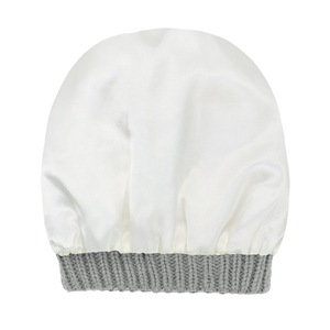 Wholesale White Knit Beanie Hat Ribbed <b>Winter</b> <b>Cap</b> Unisex Soft Warm Stretch Plain Skull <b>Cap</b> Custom Logo Hat - Product Image 3