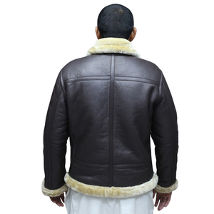 Vestes en cuir pour hommes avec poches latérales, style de haute qualité, veste pour hommes fabriquée au Pakistan - Product Image 2