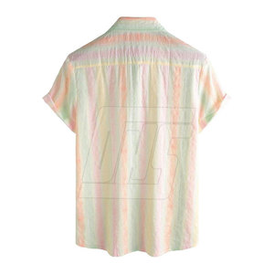 Chemise hawaïenne pour homme à manches courtes, motif floral tropical, boutonnée, idéale pour les vacances, les stations balnéaires et les activités de plein air - Product Image 2