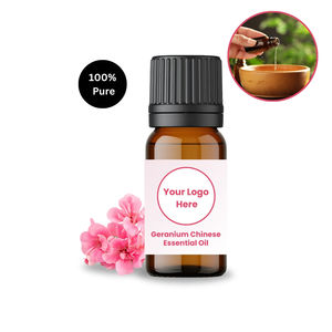 Aceite Esencial de Geranio Orgánico Certificado, Aceite de Pelargonium Graveolens de Primera Calidad, 100% Puro, Aceite de Árbol de Té, Empaque Personalizado para el Cuerpo - Product Image 2