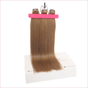 Extensiones de cabello de trama vietnamita crudo de alta calidad Color 7C Doble dibujado suave-Sedoso-y extremos gruesos - Product Image 1
