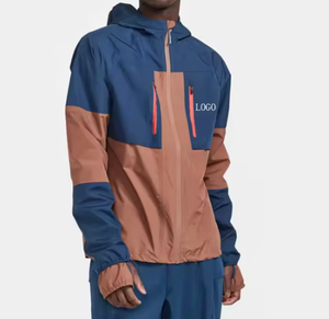 TRIBON SPORTS <b>Top</b> Trending Winter Breathable Solid Polyester/Nylon <b>Turtleneck</b> Windbreaker Tracksuits for <b>Men</b>-Low Price Hot Sale - Product Image 4