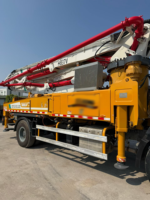 Camion pompe à béton d'occasion 2020, 37 m, moteur diesel 225 kW, 120 m³/h, haute pression de pompage