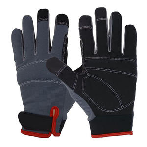 Gants de travail de sécurité pour mécaniciens, pour le camping en plein air, antidérapants, en cuir, sans latex, résistants à l'abrasion, pour écran tactile, pour hommes - Product Image 5