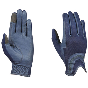 Custom Leather Horse Riding Gloves Premium Equestrian Grip Gloves Men Women Breathable Competition Training - Product Image 4