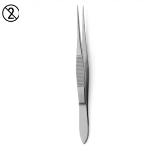 Pinzas para Tejidos Rectas, Desechables, de un Solo Uso, Pinzas Quirúrgicas Oftálmicas de Acero Inoxidable, Instrumento Microquirúrgico - Product Image 4