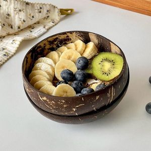 Bol en noix de coco du Vietnam, fait main, en coquille de noix de coco naturelle, fournisseur écologique, bol de service durable pour la cuisine, vente en gros - Product Image 6