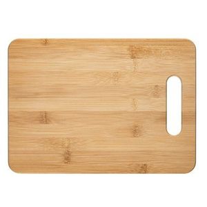 Planche à découper en bois faite à la main, de forme ronde, avec poignée, en acacia durable, pour la cuisine - Product Image 1
