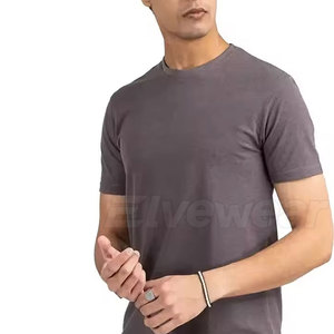 T-shirts de sport pour hommes ELVE WEAR, best-sellers, qualité supérieure, respirants, séchage rapide, col rond, manches courtes, coupe classique, Spandex/Polyester - Product Image 5