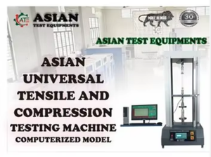 Dual <b>Load</b> Cell Table <b>Top</b> Universal Testing Machine Computerized Tensile Strength Tester Equipment - Product Image 3