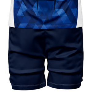 Ensemble de vêtements de volley-ball sublimé bleu et noir pour hommes, manches longues, en polyester, pour compétition d'équipe - Product Image 6
