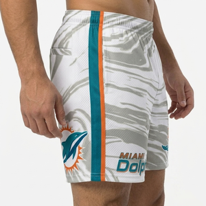 Pantalones Cortos de Baloncesto de Malla 100% Poliéster Personalizados de Alta Calidad, Diseño Sublimado, Estilo Vintage, Transpirables, de Secado Rápido, Cintura Elástica - Product Image 5
