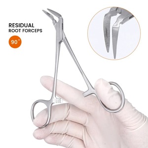 Pinzas para Raíces Residuales de 60 Grados, Herramienta de Extracción Dental, Instrumento Quirúrgico Manual, Certificado CE Clase I - Product Image 6