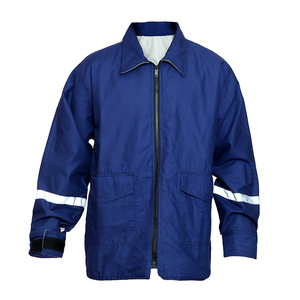 Mens Industrial <b>Utility</b> Jacket Enhanced Visibility Outer Layer With Functional Design For Professional Applications - Product Image 1
