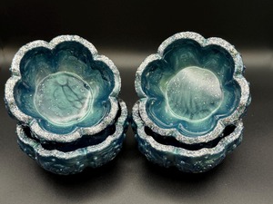 Bol à fruits en résine époxy au design unique, saladier créatif pour la maison et la cuisine, avec un nouveau design moderne et coloré pour les fêtes - Product Image 3