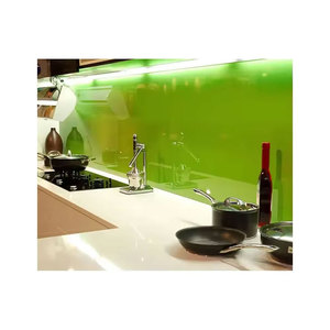 Luxury Back Painted Glass Colour Panels Premium Gloss Finish for Kitchen Walls Backsplash and Interior Design - Product Image 1