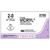 Sutures chirurgicales ETHICON VICRYL de marque personnalisée, qualité industrielle supérieure, OEM/ODM pour les procédures professionnelles de fermeture tissulaire