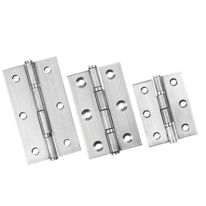 Charnières silencieuses miniatures pour portes d'armoires, charnières de fenêtre et de porte en acier inoxydable de 2 pouces, charnières de boîte - Product Image 3