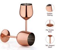 Verres à vin modernes et élégants en acier inoxydable durable, avec logo personnalisé disponible, motif floral audacieux, gobelet anti-fuite 301-400 ml