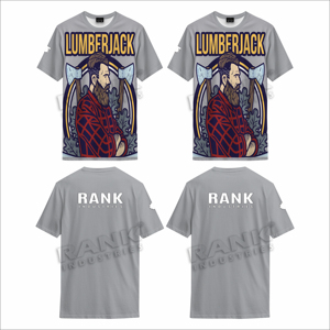 เสื้อยืดผู้ชายพิมพ์ลายโลโก้ตามสั่ง มีสินค้าในสต็อก ระบายอากาศได้ดี ผ้าฝ้าย 100% ขั้นต่ำสั่งซื้อน้อย ราคาถูก ทรงหลวม - Product Image 6