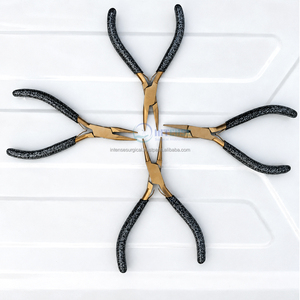 4PCS Jewelry Making Pliers Set Flat Nose Round Nose Chain Nose Bent Nose Pliers Professional Jewelry Repair <b>Wire</b> Wrapping <b>Craft</b> - Product Image 4