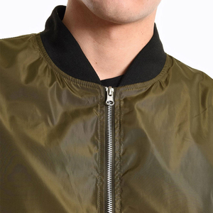 Hot Selling Classical Style <b>Mens</b> Bomber <b>Jackets</b> in High Quality Winter <b>Men</b> Regular Fit Bomber <b>Jackets</b> with Zipper Closures - Product Image 6