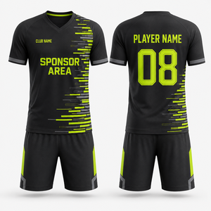 เสื้อฟุตบอลสั่งทำพิเศษ ผ้าไมโครเมช โพลีเอสเตอร์ ระบายอากาศได้ดี แผงข้างตัดเย็บพิเศษ สำหรับทีม แบรนด์ส่วนตัว แขนสั้น ไซส์ใหญ่ - Product Image 4