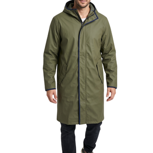 Royal Blue <b>Windbreaker</b> Full Zip Rainwear Hydrophobic Quick Dry Breathable Straight Cut <b>Camping</b> Travel Raincoats - Product Image 4