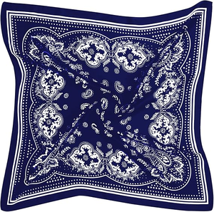 ผ้าเช็ดหน้าพิมพ์ลายดอกไม้เพสลีย์หรูหราสำหรับผู้ชาย ผ้าไหมพิมพ์ลายจุด ผ้าพันคอสั่งทำพิเศษ อุปกรณ์เสริมชุดแต่งงาน ผู้ผลิต - Product Image 5