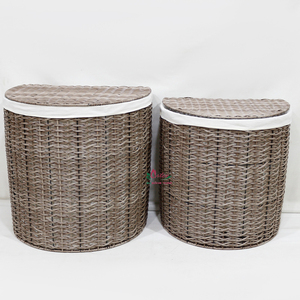 Artex Dong Thap Factory Handmade Seagrass <b>Storage</b> Box for <b>Home</b> Decoration and Natural Craft <b>Organization</b> - Product Image 2