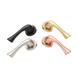 Premium Solid Brass Mortise Door <b>Handle</b> Set |Luxury Designer Lever <b>Handles</b> in Antique, Graphite & Gold Finish for Interior Doors - Product Image 1