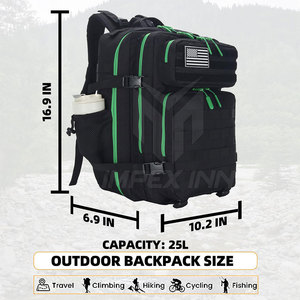 Sacs tactiques de dernière génération, design tendance, lavables, à bas prix, sacs tactiques décontractés en tissu souple - Product Image 2