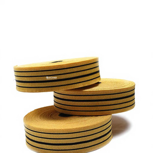 Garniture tressée artisanale métallique dorée avec rayures noires, galon décoratif de luxe en fil métallique à 4 brins pour uniforme - Product Image 3