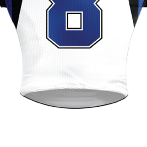 Maillot de football américain personnalisé pour homme avec impression par sublimation et broderie, manches courtes, marque privée pour les fans, respirant et à séchage rapide - Product Image 6