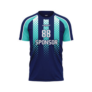 เสื้อกีฬาระบายอากาศพิมพ์ลายตามสั่งสำหรับฟุตบอลวิ่งกอล์ฟชุดพิเคิลบอลไร้รอยต่อแห้งเร็ว - Product Image 3