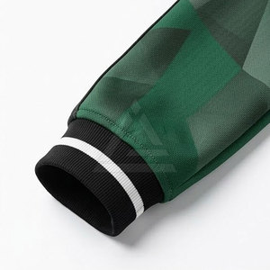 Veste de cricket personnalisée à fermeture éclair intégrale, respirante, pour l'entraînement sportif, avec nom et numéro personnalisés, impression par sublimation - Product Image 3