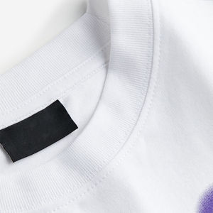 T-shirt décontracté coupe oversize pour homme, col montant, imprimé personnalisé, en mélange polyester/coton, manches longues, coupe-vent - Product Image 6
