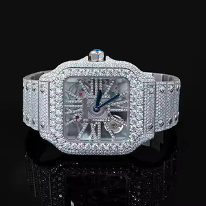 Reloj de Cuarzo Moissanite Elite Crystal Shine para Hombre, Reloj de Lujo Brillante, Reloj de Pulsera de Lujo Premium para Hombre - Product Image 2
