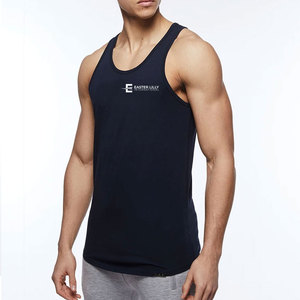 Camiseta sin Mangas para Hombre, Estilo Moderno, de Algodón y Poliéster, para Gimnasio y Fitness, Gran Venta - Product Image 1