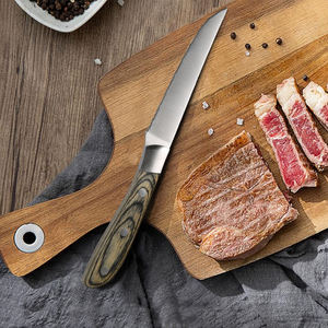 Cuchillo de Camping de Acero Inoxidable con Hoja Recta y Mango de Madera, Grado Industrial, Ecológico, Hecho en Pakistán, con Funda de Cuero, OEM, 1 Año de Garantía - Product Image 6