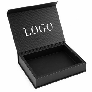 Luxury Custom Wholesale <b>Square</b> Cardboard Magnetic Rigid EcoRev Brand Gift Packaging Biodegradable Art Paper Recyclable Box UV - Product Image 1