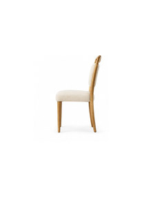 Chaise de salle à manger en teck massif de haute qualité au design européen moderne, revêtement en velours écologique pour restaurants, hôtels et usage domestique - Product Image 4