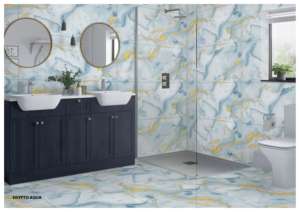 Azulejo de Porcelana Superbrillante de 24x48 Pulgadas, Formato Grande, Superficie Premium de Alto Brillo, para Paredes y Pisos Interiores y Exteriores - Product Image 2