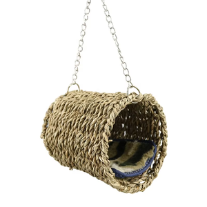 Cama Nido Transpirable para Animales Pequeños, para Primavera y Verano, Jaula Colgante para Conejos, Hámsters, Cobayas, Loros, Refugio Cálido para Mascotas - Product Image 6