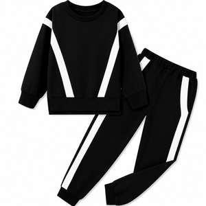 Nuevos Conjuntos Deportivos de Algodón para Niños, Conjuntos de Ropa con Sudadera Personalizada para Niños, Conjuntos Deportivos de Otoño para Niños - Product Image 1