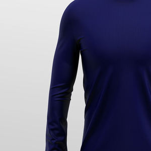 Camisetas de manga larga para hombre, cuello redondo, estilo urbano, fabricadas en fábrica, de alta calidad. - Product Image 4